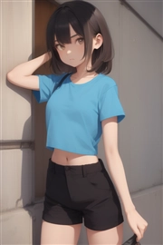 アニメ / イラスト系 モデルの違いによる出力イメージの比較 (旧バージョン or 古いモデル):画像73