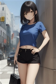 アニメ / イラスト系 モデルの違いによる出力イメージの比較 (旧バージョン or 古いモデル):画像68