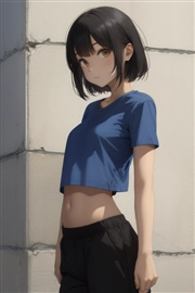 アニメ / イラスト系 モデルの違いによる出力イメージの比較 (旧バージョン or 古いモデル):画像69