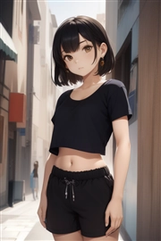 アニメ / イラスト系 モデルの違いによる出力イメージの比較 (旧バージョン or 古いモデル):画像65