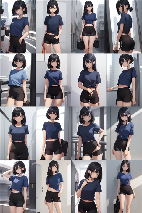 アニメ / イラスト系 モデルの違いによる出力イメージの比較 (提供が終了したモデル):画像4