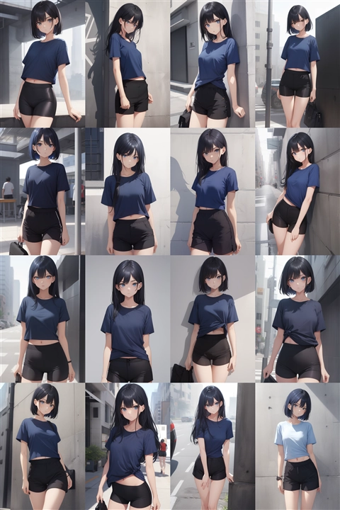 アニメ / イラスト系 モデルの違いによる出力イメージの比較 (提供が終了したモデル):画像8