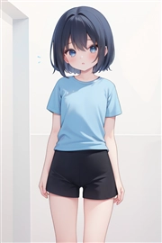 アニメ / イラスト系 モデルの違いによる出力イメージの比較 (旧バージョン or 古いモデル):画像307