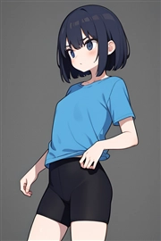 アニメ / イラスト系 モデルの違いによる出力イメージの比較 (旧バージョン or 古いモデル):画像310