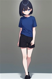 アニメ / イラスト系 モデルの違いによる出力イメージの比較 (旧バージョン or 古いモデル):画像311