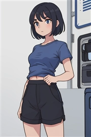 アニメ / イラスト系 モデルの違いによる出力イメージの比較 (旧バージョン or 古いモデル):画像298