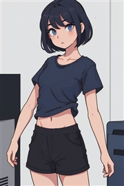 アニメ / イラスト系 モデルの違いによる出力イメージの比較 (旧バージョン or 古いモデル):画像299