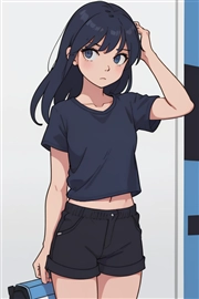 アニメ / イラスト系 モデルの違いによる出力イメージの比較 (旧バージョン or 古いモデル):画像295