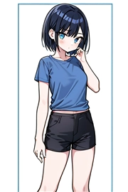 アニメ / イラスト系 モデルの違いによる出力イメージの比較 (旧バージョン or 古いモデル):画像345