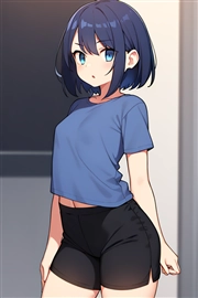 アニメ / イラスト系 モデルの違いによる出力イメージの比較 (旧バージョン or 古いモデル):画像339