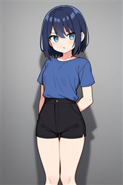 アニメ / イラスト系 モデルの違いによる出力イメージの比較 (旧バージョン or 古いモデル):画像340