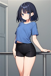 アニメ / イラスト系 モデルの違いによる出力イメージの比較 (旧バージョン or 古いモデル):画像335