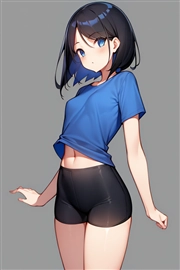 アニメ / イラスト系 モデルの違いによる出力イメージの比較 (旧バージョン or 古いモデル):画像333