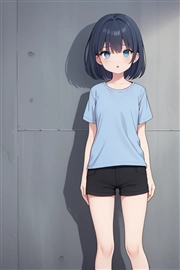 アニメ / イラスト系 モデルの違いによる出力イメージの比較 (旧バージョン or 古いモデル):画像328