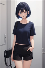 アニメ / イラスト系 モデルの違いによる出力イメージの比較 (旧バージョン or 古いモデル):画像5