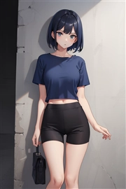 アニメ / イラスト系 モデルの違いによる出力イメージの比較 (旧バージョン or 古いモデル):画像6