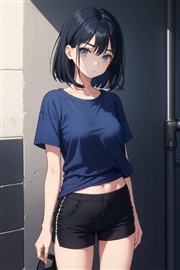アニメ / イラスト系 モデルの違いによる出力イメージの比較 (旧バージョン or 古いモデル):画像11