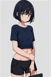 アニメ / イラスト系 モデルの違いによる出力イメージの比較 (旧バージョン or 古いモデル):画像98