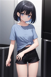 アニメ / イラスト系 モデルの違いによる出力イメージの比較 (旧バージョン or 古いモデル):画像348