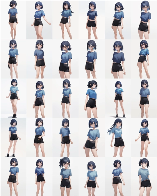 アニメ / イラスト系 モデルの違いによる出力イメージの比較 (Stable Diffusion 1.5 モデル):画像10