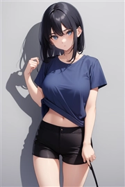 アニメ / イラスト系 モデルの違いによる出力イメージの比較 (旧バージョン or 古いモデル):画像191