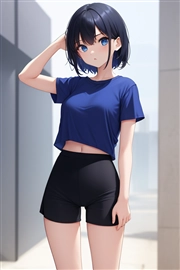 アニメ / イラスト系 モデルの違いによる出力イメージの比較 (旧バージョン or 古いモデル):画像183