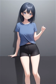 アニメ / イラスト系 モデルの違いによる出力イメージの比較 (旧バージョン or 古いモデル):画像184