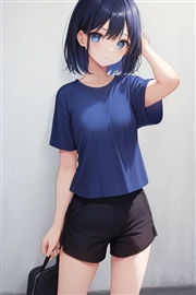 アニメ / イラスト系 モデルの違いによる出力イメージの比較 (旧バージョン or 古いモデル):画像185