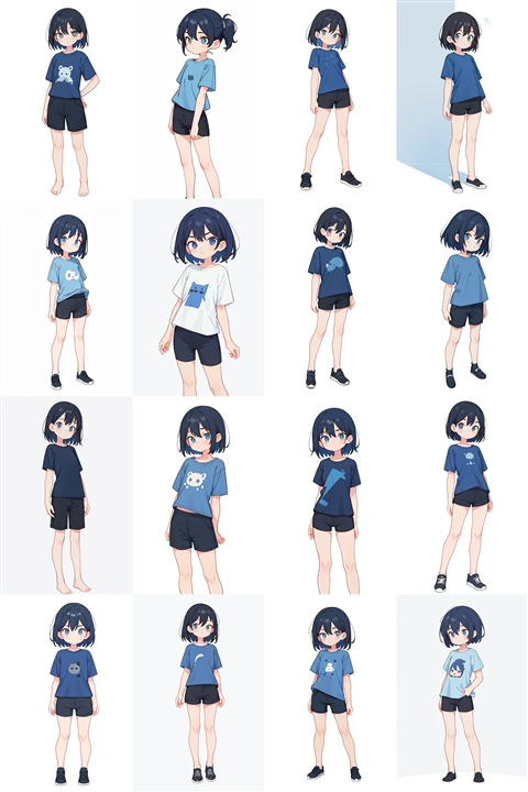 アニメ / イラスト系 モデルの違いによる出力イメージの比較 (提供が終了したモデル):画像27