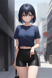 アニメ / イラスト系 モデルの違いによる出力イメージの比較 (旧バージョン or 古いモデル):画像142
