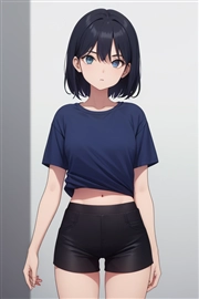 アニメ / イラスト系 モデルの違いによる出力イメージの比較 (旧バージョン or 古いモデル):画像138