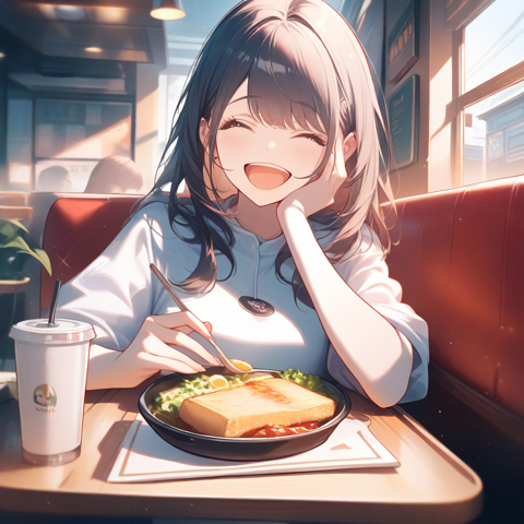 Prompt1 - キャラクターの頬の赤みを無くすプロンプト:画像3