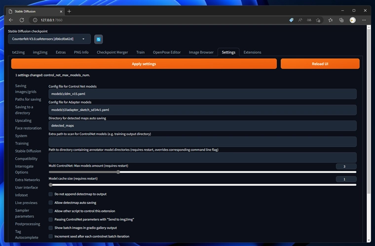 Stable Diffusionで複数のControlNetを適用する方法 - Multi ControlNet の設定:画像6