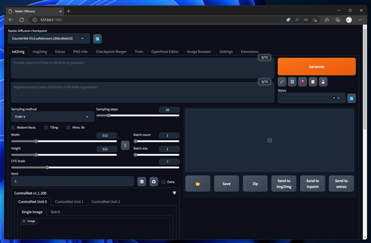 Stable Diffusionで複数のControlNetを適用する方法 - Multi ControlNet の設定:画像7