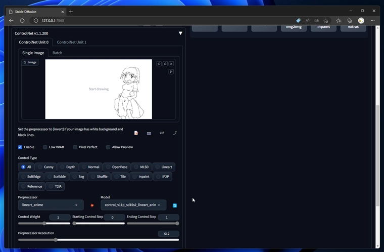Stable Diffusionで複数のControlNetを適用する方法 - Multi ControlNet の設定:画像11