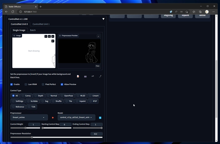 Stable Diffusionで複数のControlNetを適用する方法 - Multi ControlNet の設定:画像12