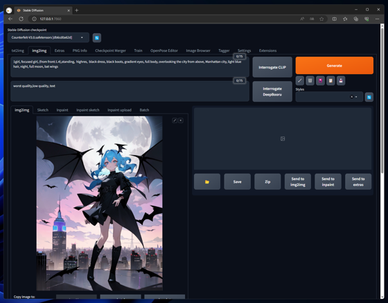 Tiled Diffusion を利用してimg2imgでHires.fixと同様のアップスケールをする:画像24