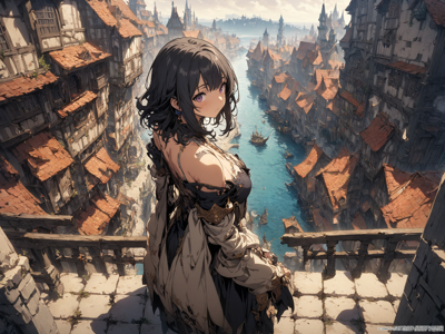 Tiled Diffusion を利用してimg2imgでHires.fixと同様のアップスケールをする:画像3