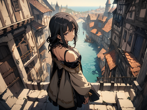 Tiled Diffusionでアップスケール(Denoising Strength 0.25) - Tiled Diffusion を利用してimg2imgでHires.fixと同様のアップスケールをする:画像20