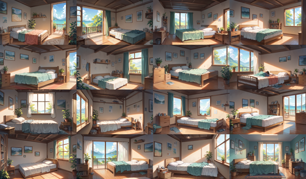 BoleroMix Pony - 背景の画像の生成結果を比較する:画像84