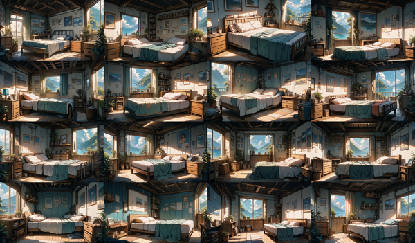 copycat-BG - 背景の画像の生成結果を比較する:画像86