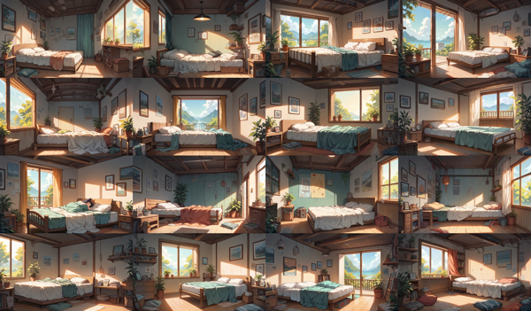 EbaraMfcgPonyMix - 背景の画像の生成結果を比較する:画像88
