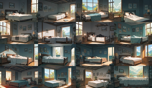 tPonynai3 - 背景の画像の生成結果を比較する:画像113