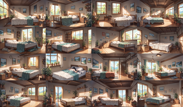 waiAni - 背景の画像の生成結果を比較する:画像114