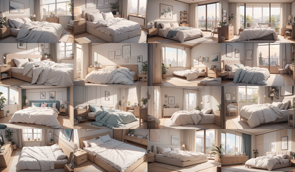 Copax Melodies XL - 背景の画像の生成結果を比較する:画像27