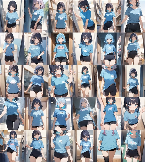 アニメ / イラスト系 モデルの違いによる出力イメージの比較 (SDXL):画像55