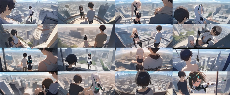 アニメ / イラスト系 モデルの違いによる出力イメージの比較 (SDXL):画像58