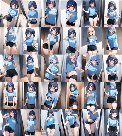 アニメ / イラスト系 モデルの違いによる出力イメージの比較 (SDXL):画像63