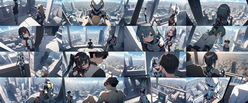 アニメ / イラスト系 モデルの違いによる出力イメージの比較 (SDXL 旧バージョンモデル):画像20