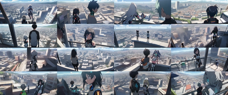 アニメ / イラスト系 モデルの違いによる出力イメージの比較 (SDXL):画像4